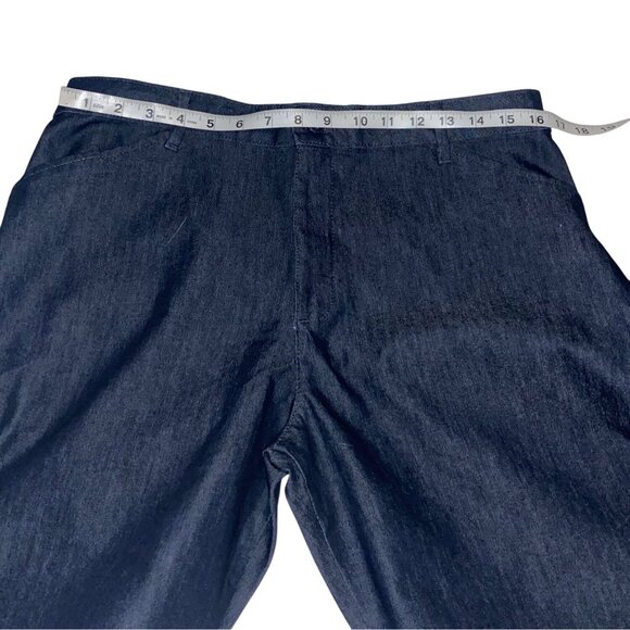 Lee Womens Relaxed Fit Straight Leg Jeans Mid Rise 12L Cotton/Polyester/Spandex - Picture 4 of 8